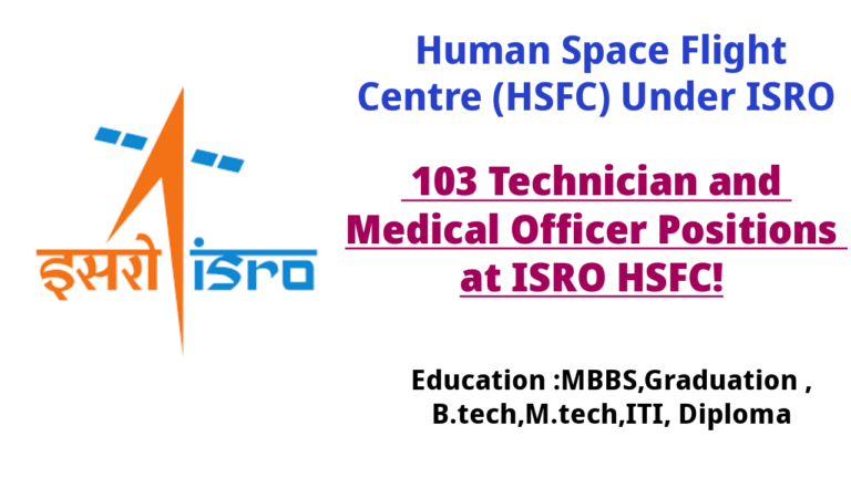 hsfc under SEO Hiring 103 post for all technician and medical officers