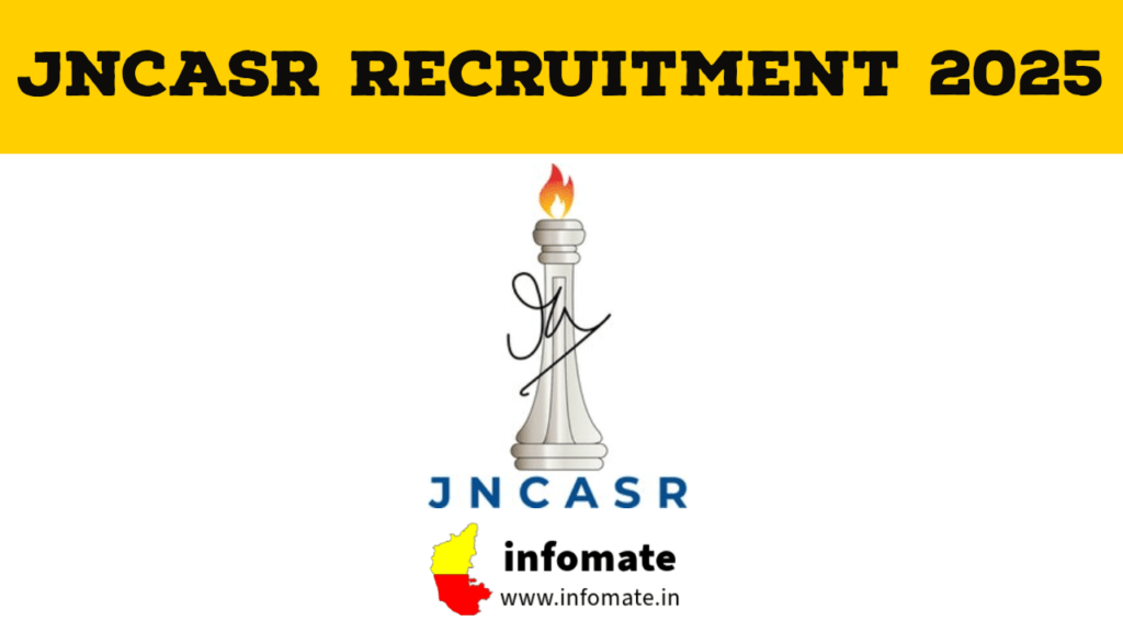 JNCASR Recruitment