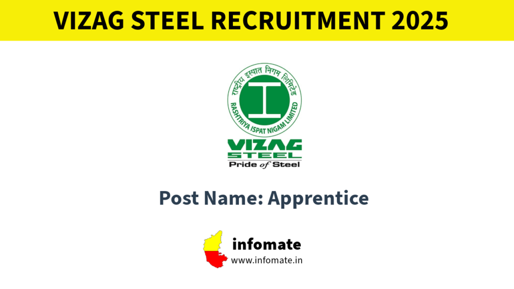 Vizag Steel Recruitment 2025 Apply Online for 250 Apprentice Vacancies.