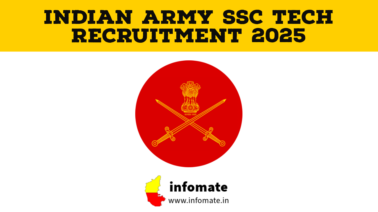 Indian Army Recruitment 2025 Apply for 381 SSC Tech Vacancies