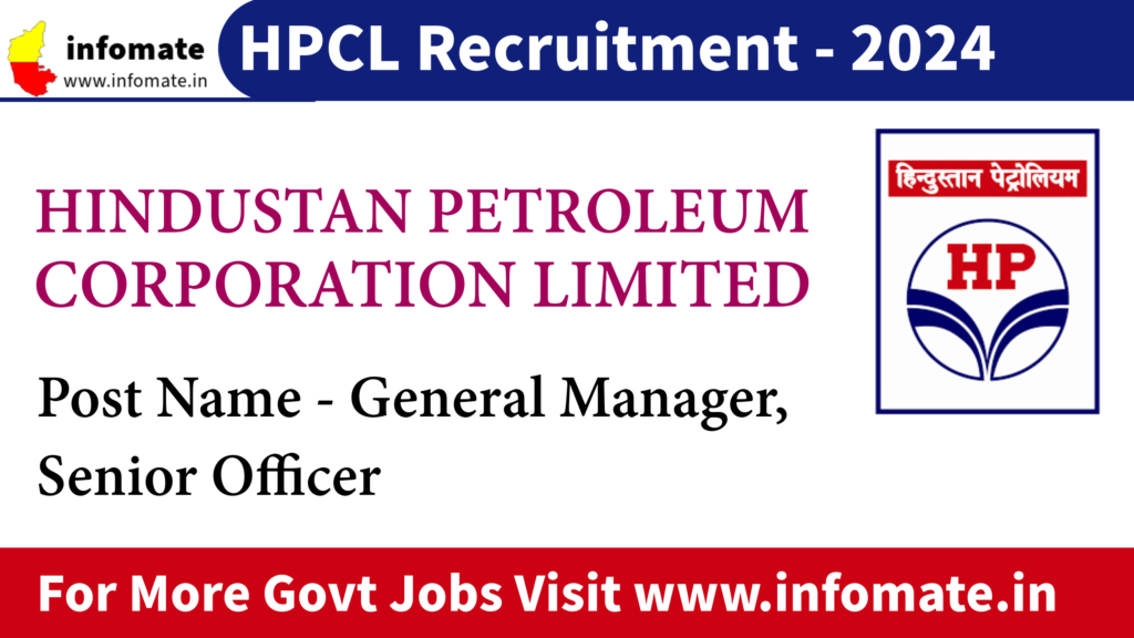 HPCL Recruitment 2024 – Apply Online for 29 General Manager, Senior Officer Vacancies