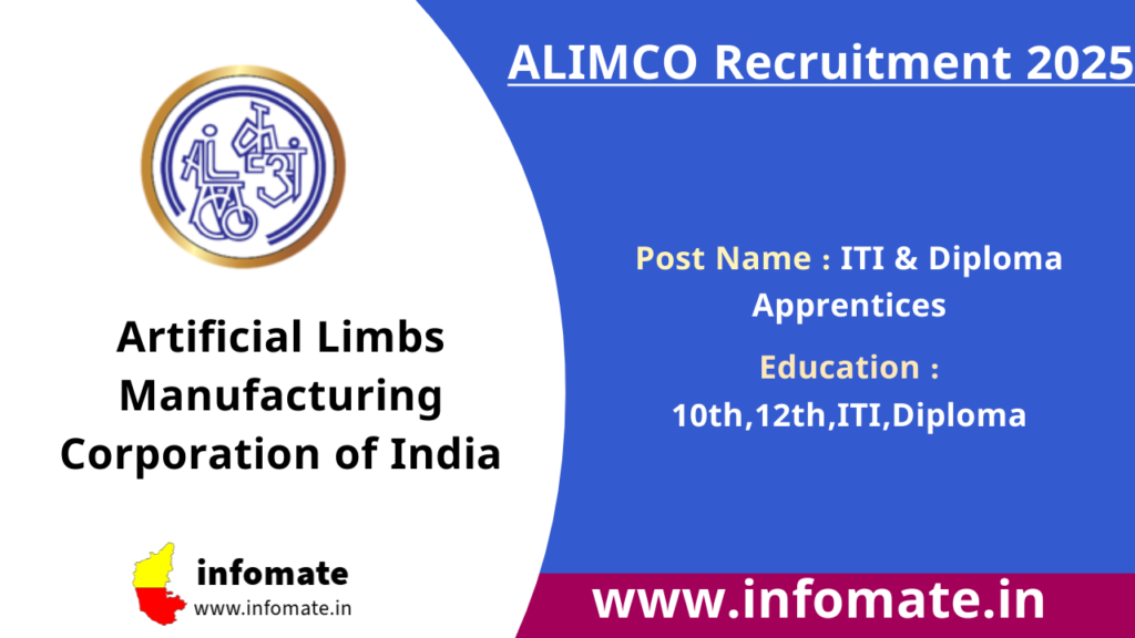 ALIMCO Recruitment 2025: Apply for 89 ITI & Diploma Apprentices vacancies.