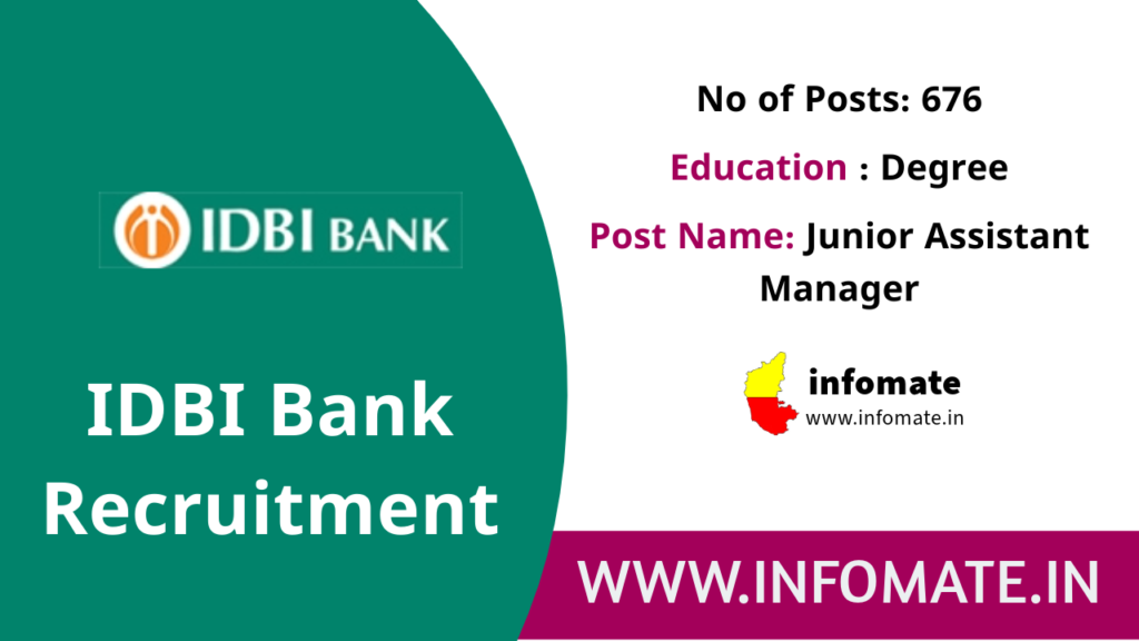 IDBI Bank Recruitment 2025: Apply Online for 676 Junior Assistant Manager Vacancies
