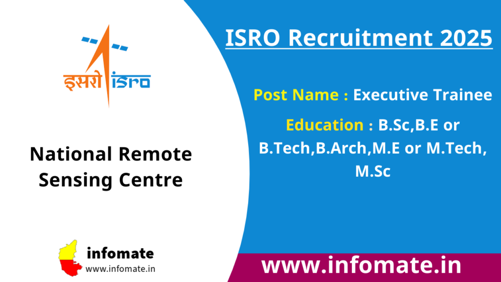 ISRO NRSC Recruitment 2025: Apply for 31 Scientist/Engineer Vacancies