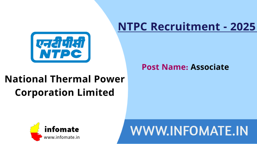 NTPC Recruitment 2025 – Apply Online for Associate Post