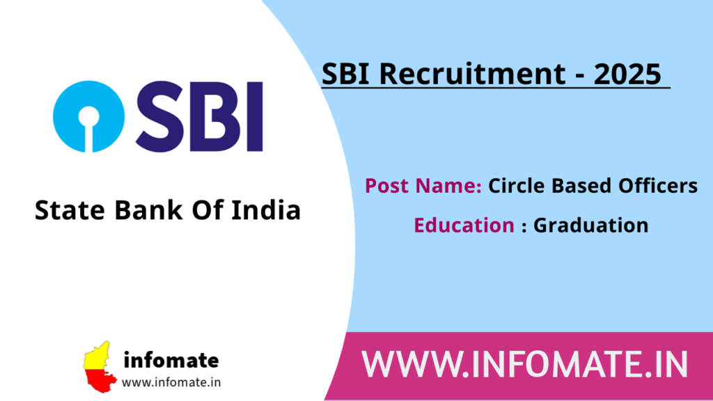 SBI Recruitment 2025: Apply for 2964 Circle Based Officers (CBO) vacancies.